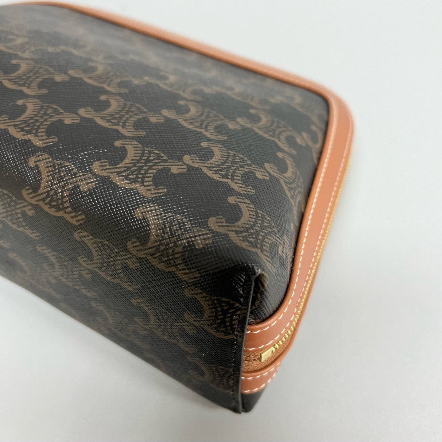 Celine Triomphe Canvas Vanity Pouch