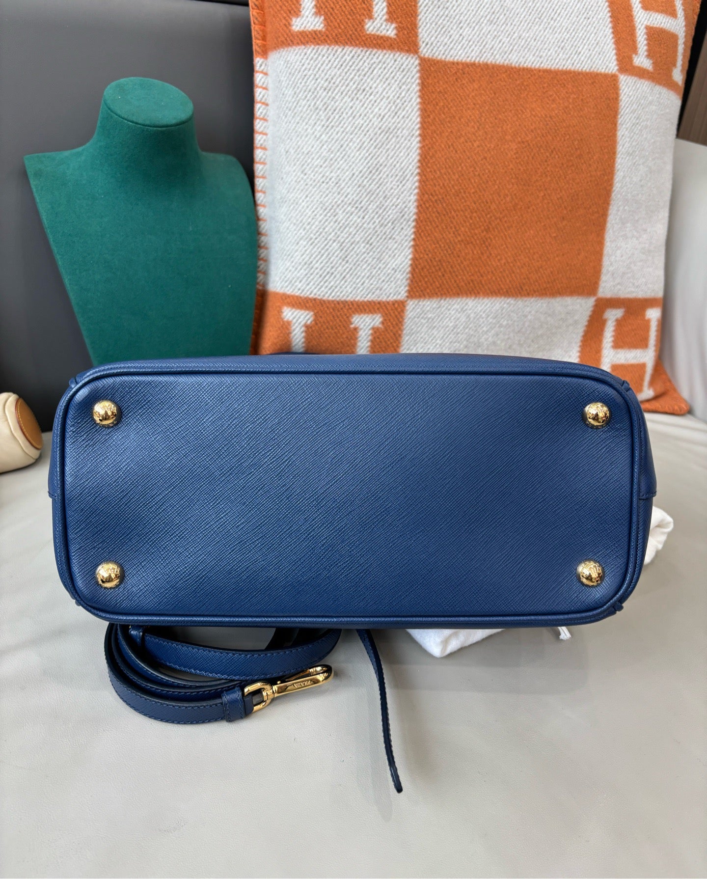 PRADA Saffiano Lux Galleria Tote Bag