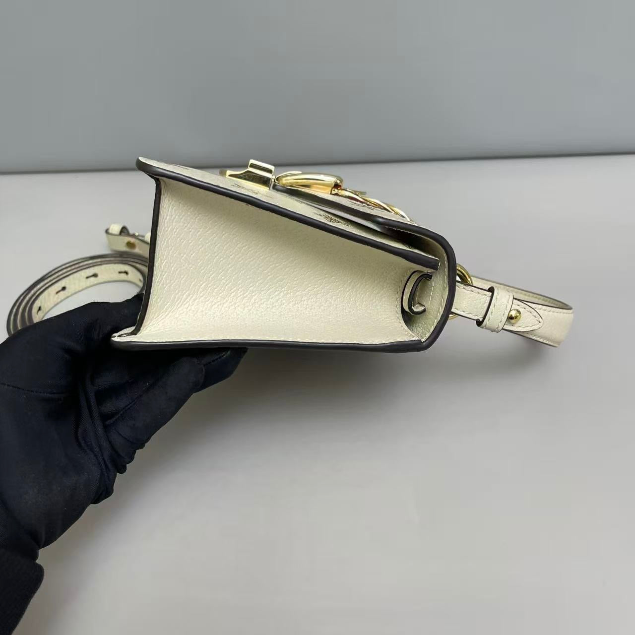 Gucci Sylvie Leather Top-Handle Bag