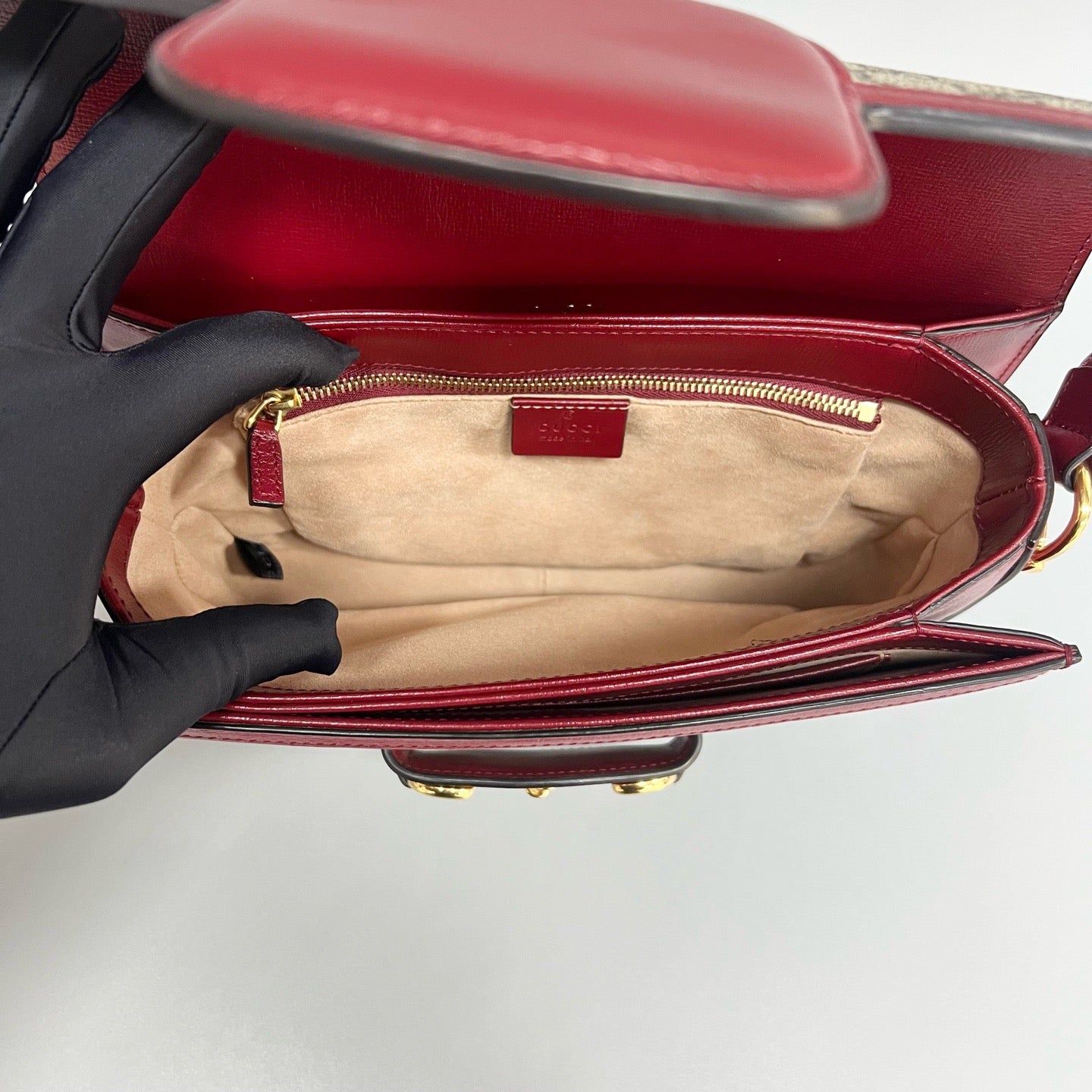 Gucci 1955 Horsebit Saddle Bag