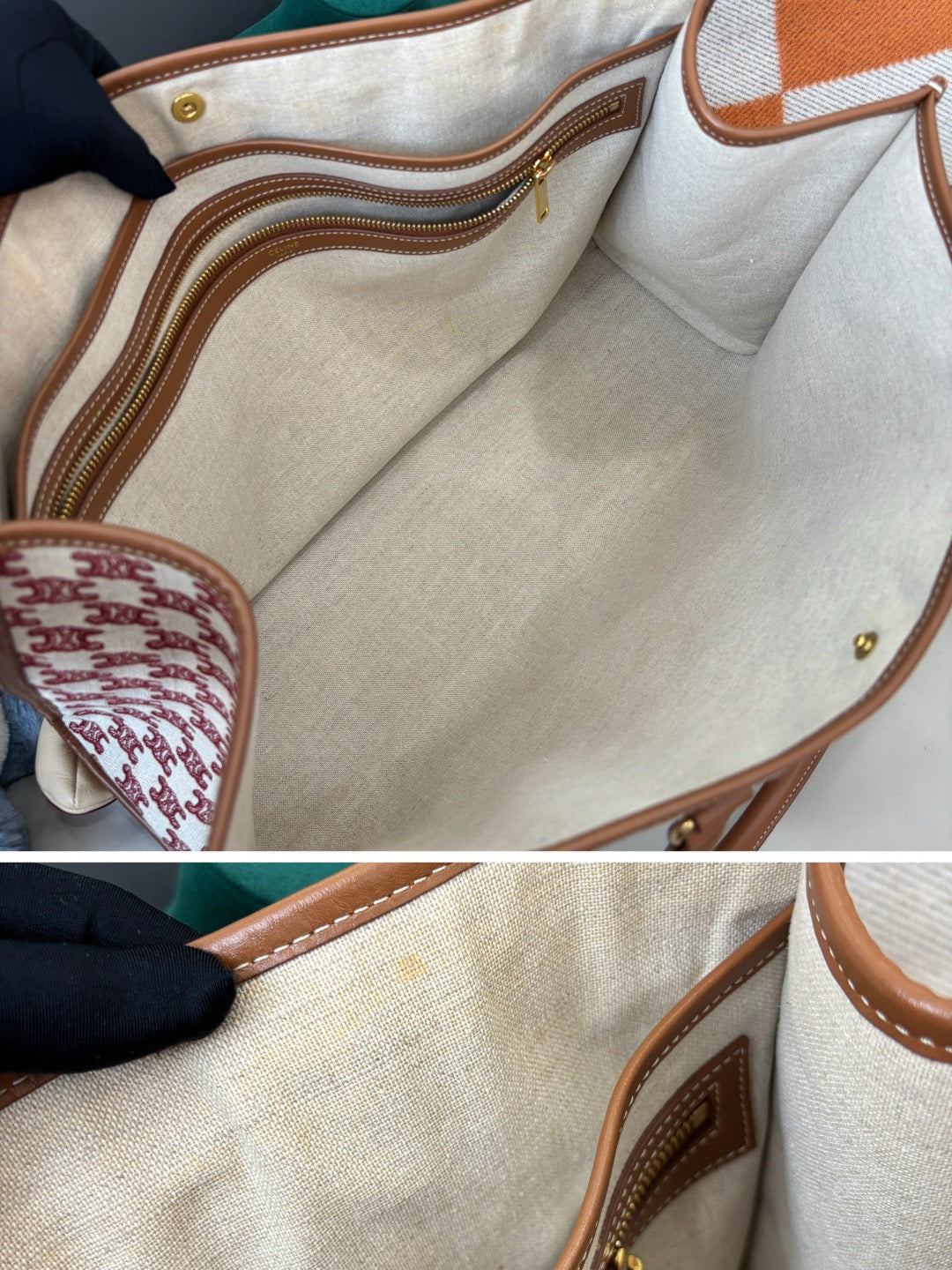 Celine Monogram Canvas Tote