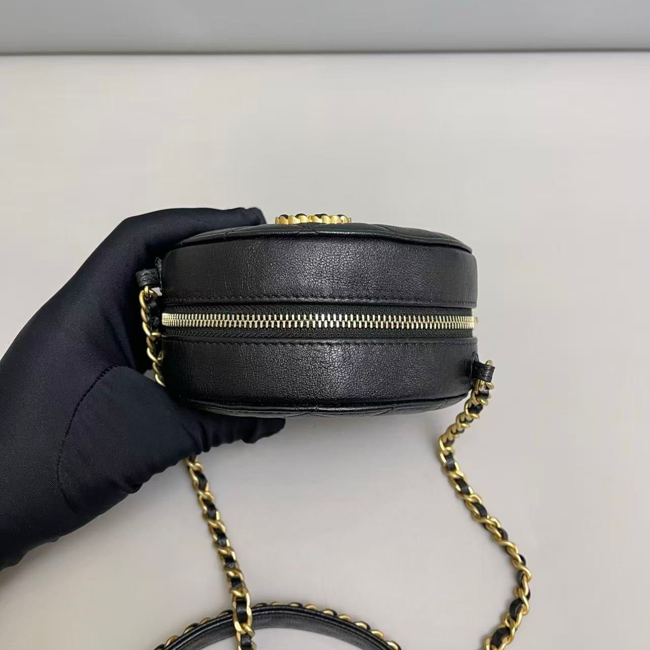 Chanel 19 Round Coin Bag