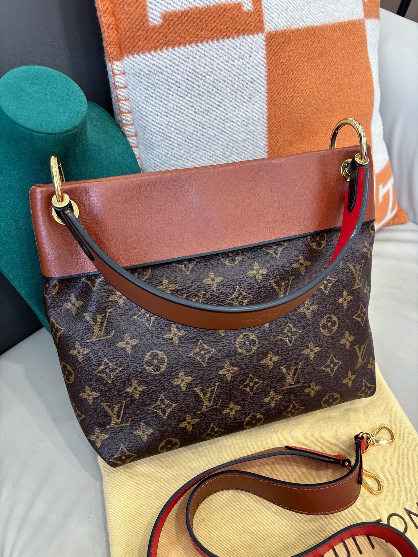 Louis Vuitton Tuileries Monogram Shoulder Bag