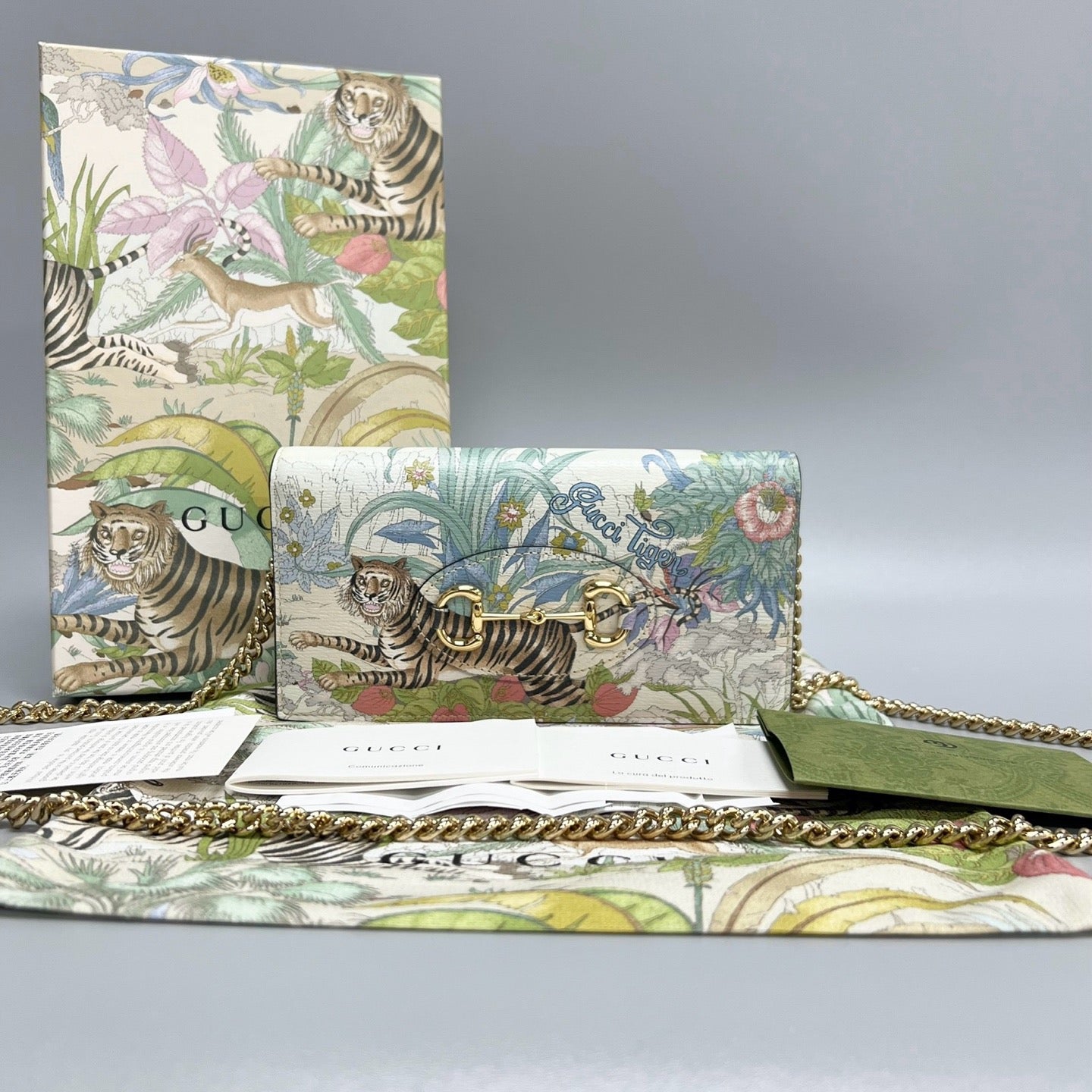 Gucci 1955 Limited Edition Tiger Print WOC