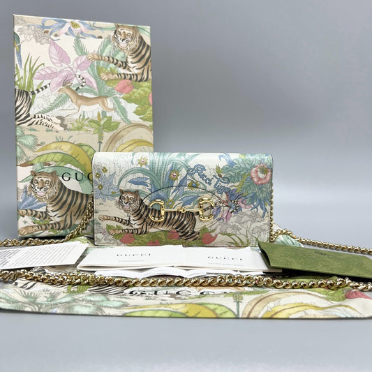 Gucci 1955 Limited Edition Tiger Print WOC
