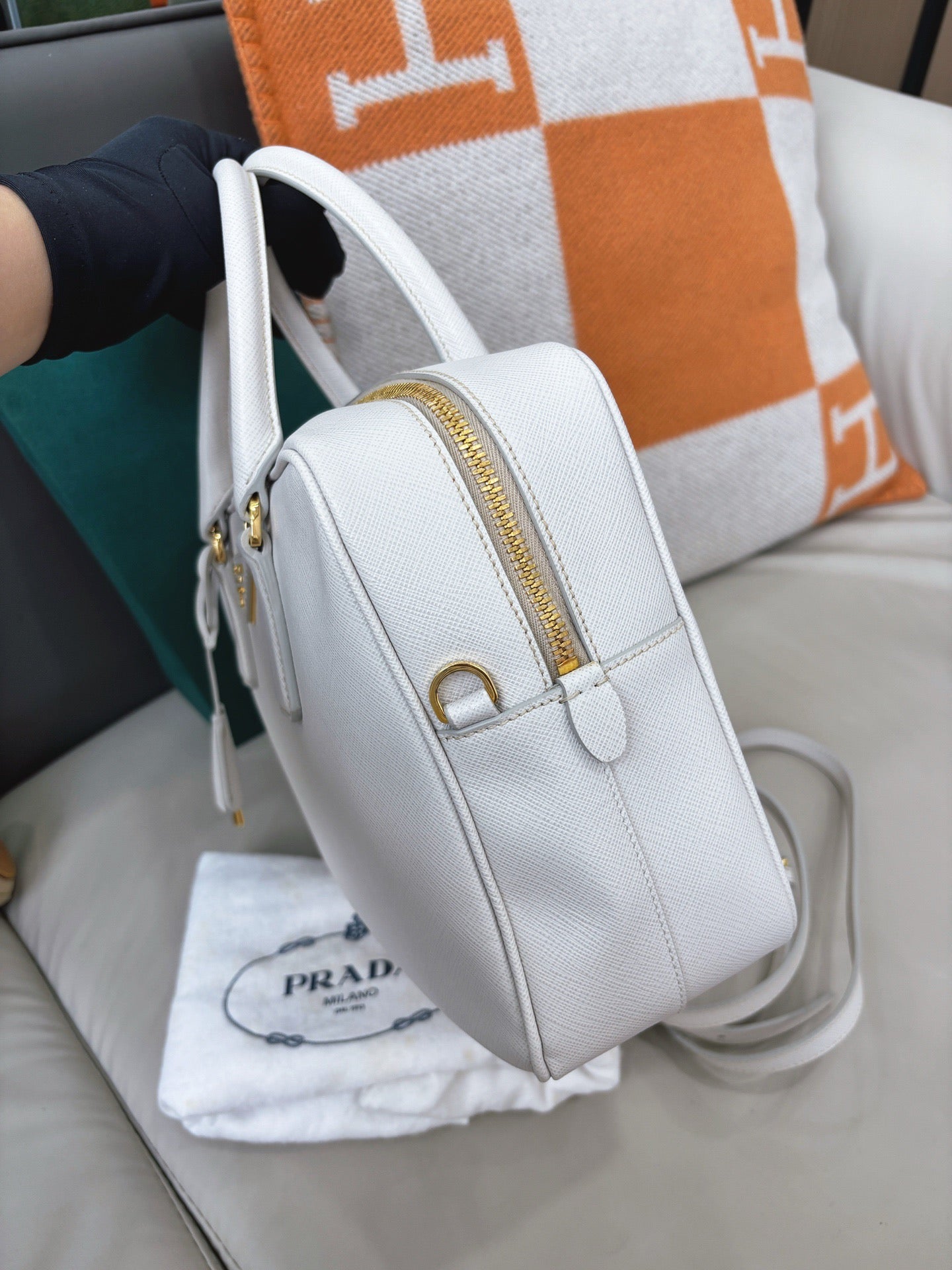 Prada Plum 30 Shoulder Bag