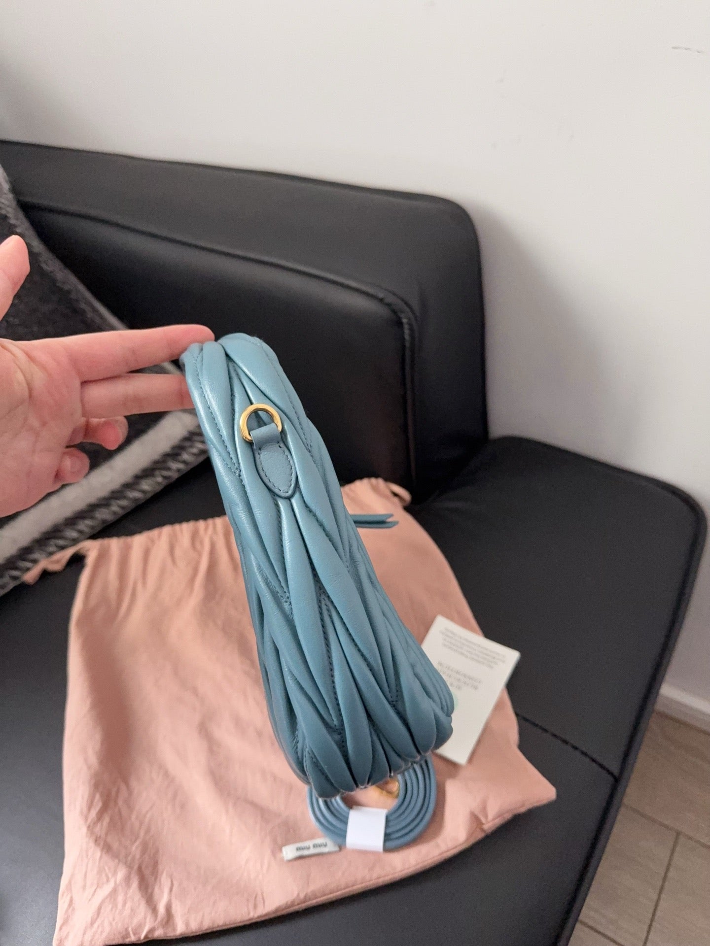 Miu Miu Wander Small Hobo