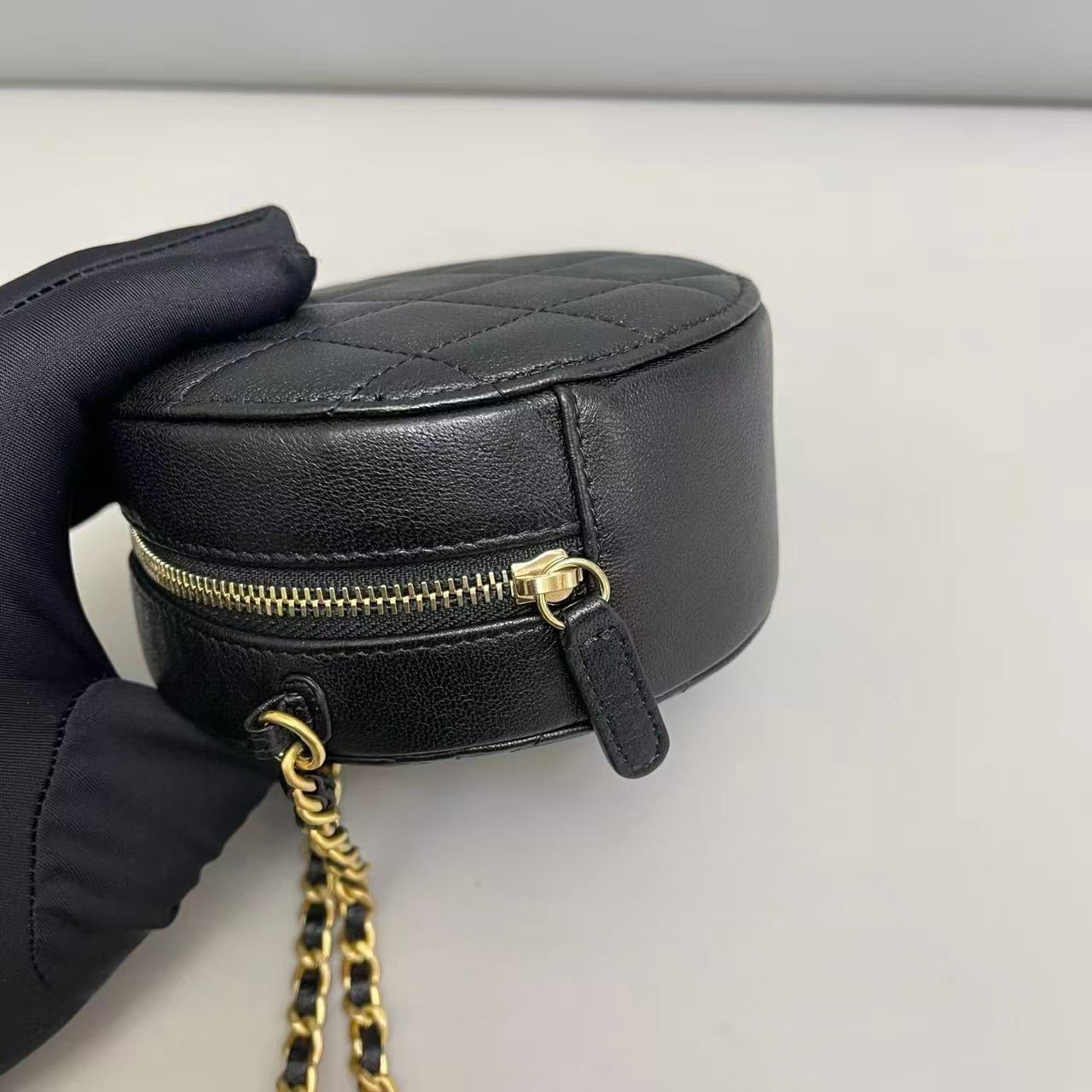 Chanel 19 Round Coin Bag