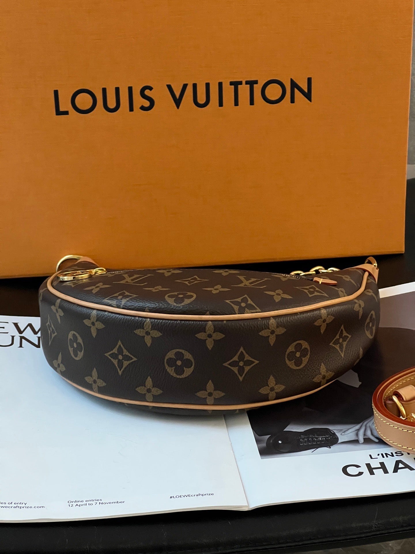 Louis Vuitton Monogram Loop Bag (Chip Version)