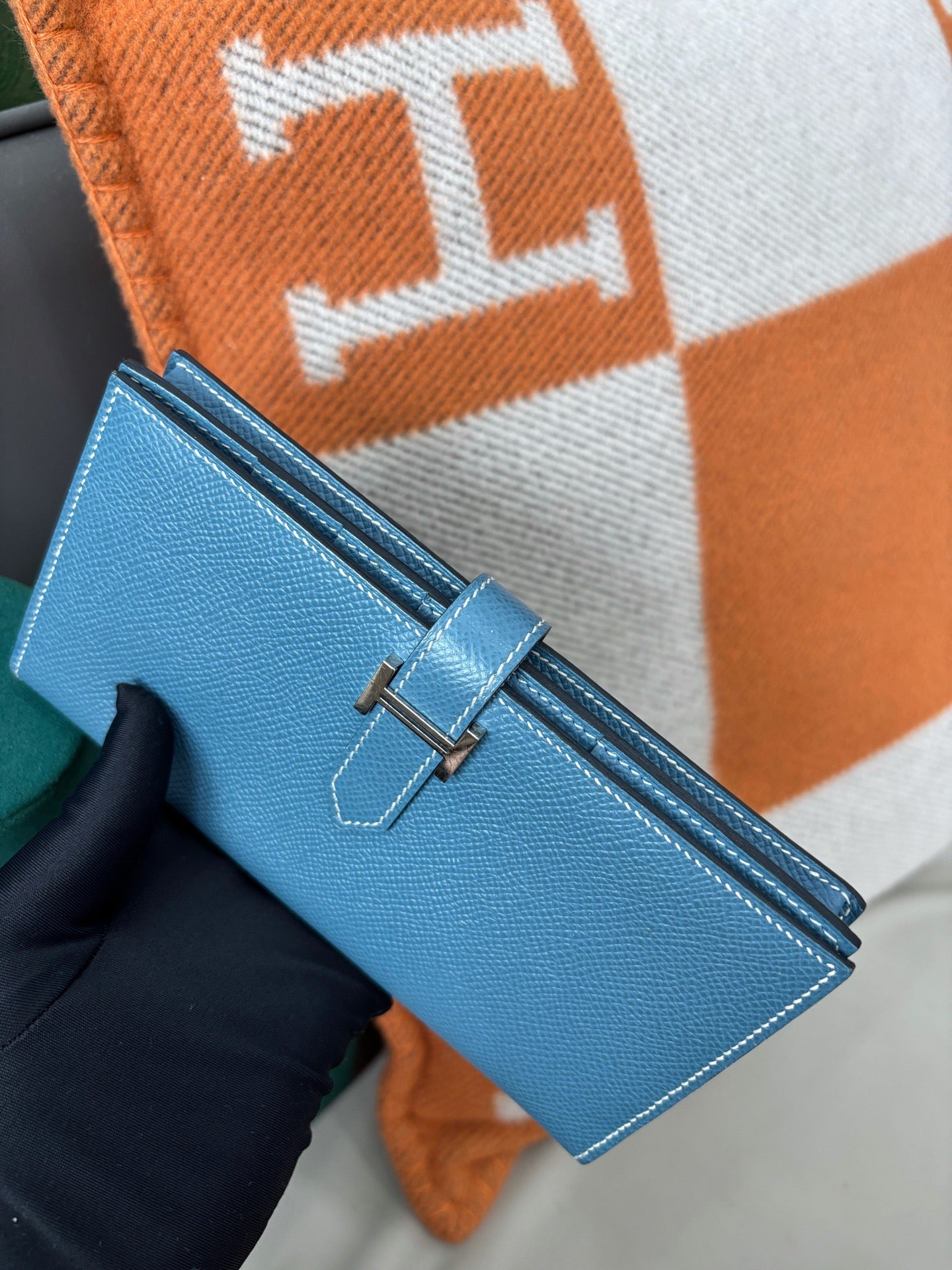 Hermès Bearn Long Wallet