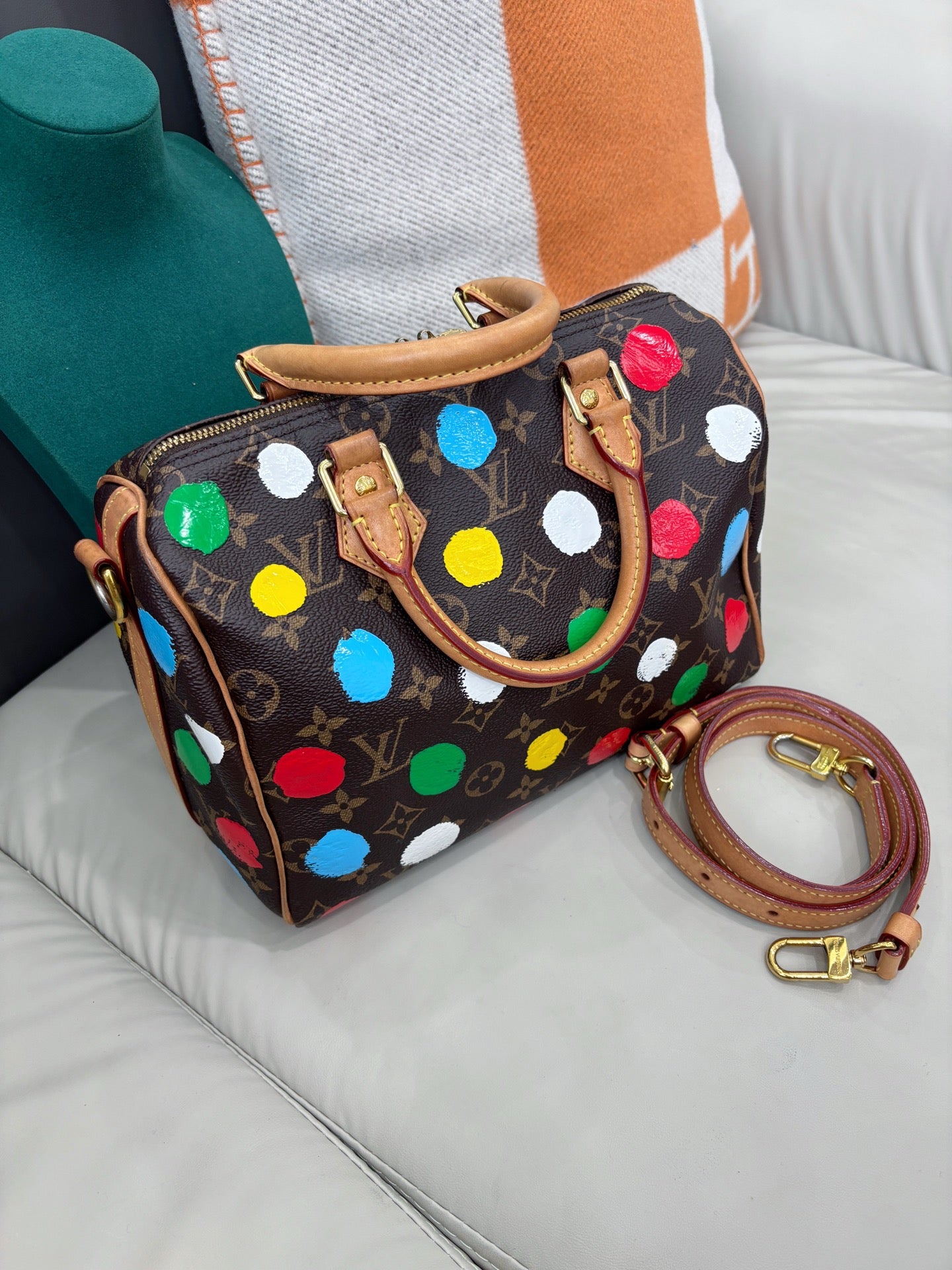 Louis Vuitton × Yayoi Kusama Limited Edition Speedy 25