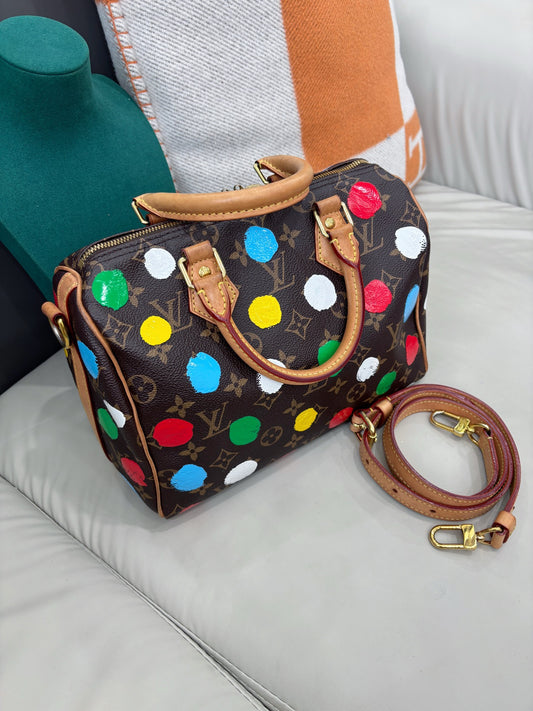 Louis Vuitton × Yayoi Kusama Limited Edition Speedy 25