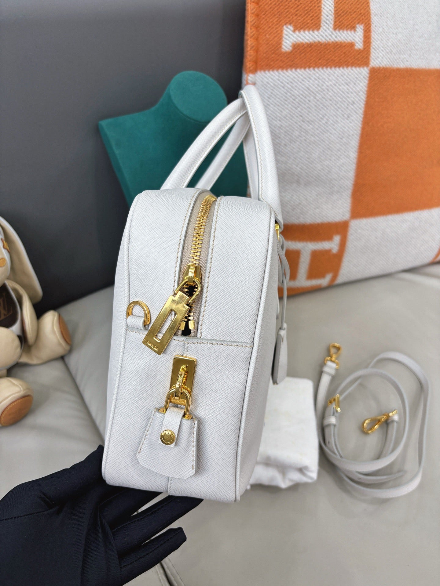 Prada Plum 30 Shoulder Bag