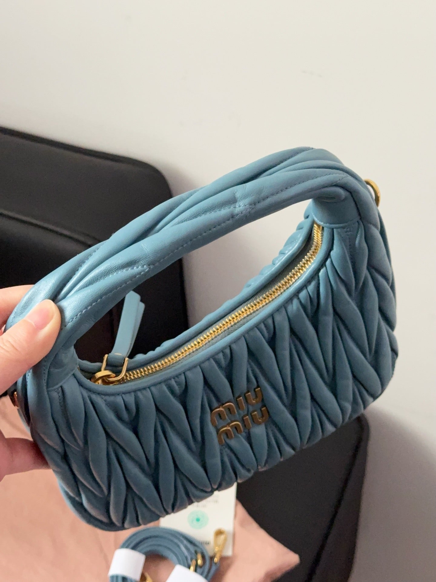 Miu Miu Wander Small Hobo