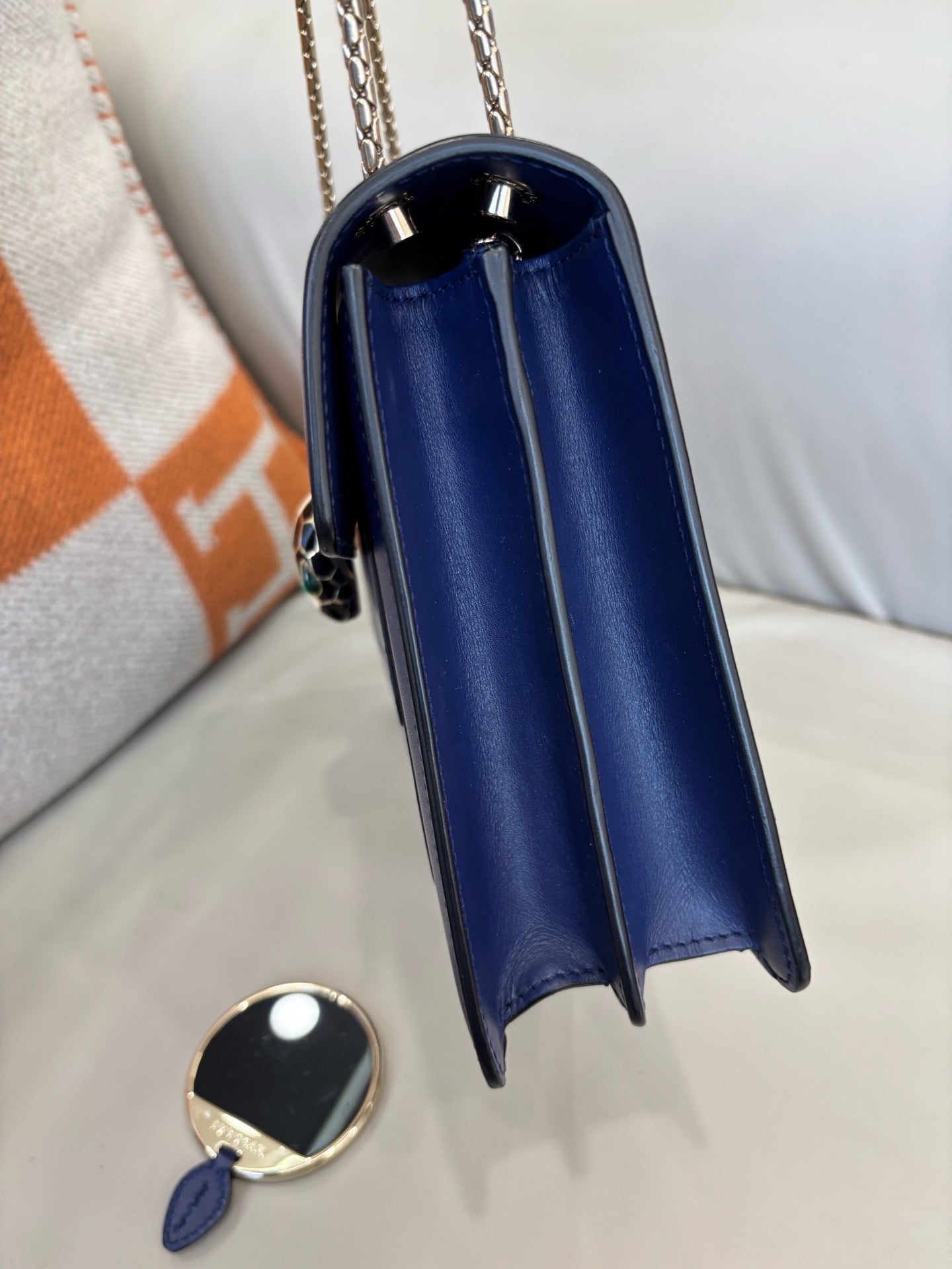 Bvlgari Serpenti Forever Medium Top Handle Bag