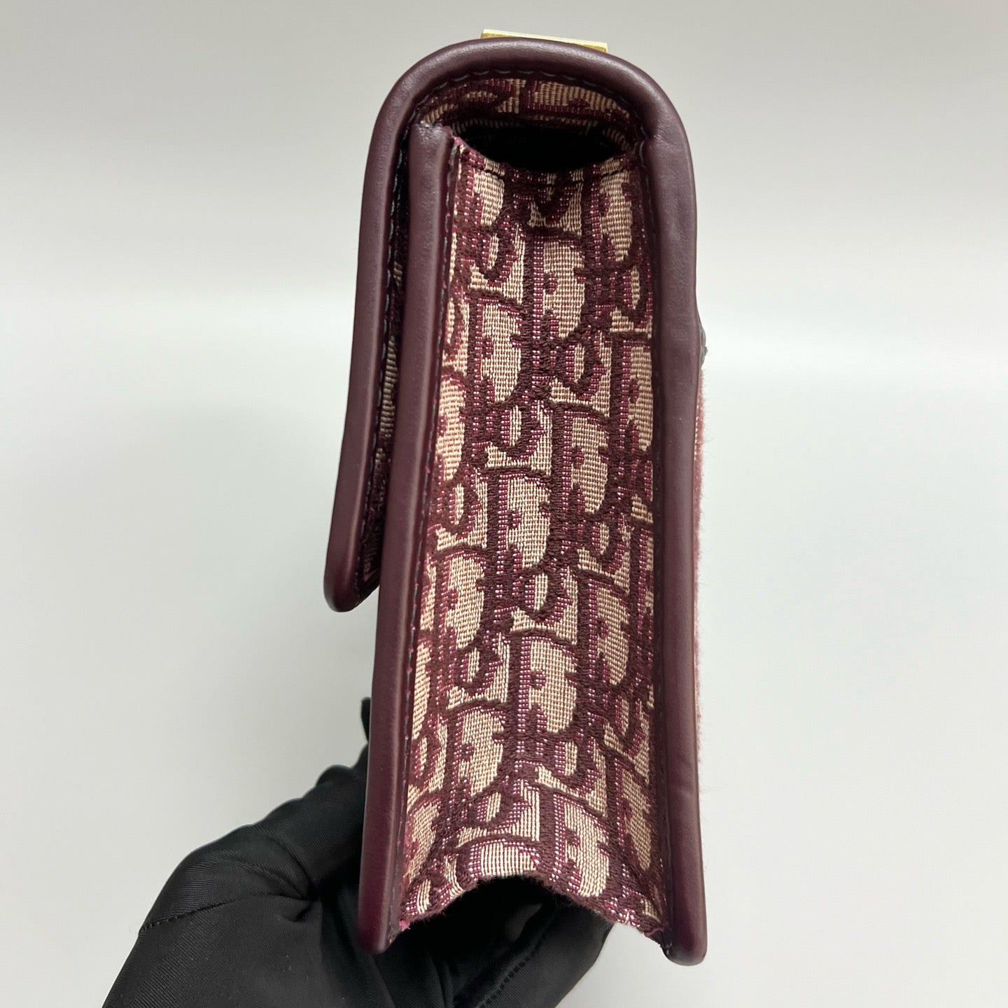 Dior 30 Montaigne – Burgundy Oblique