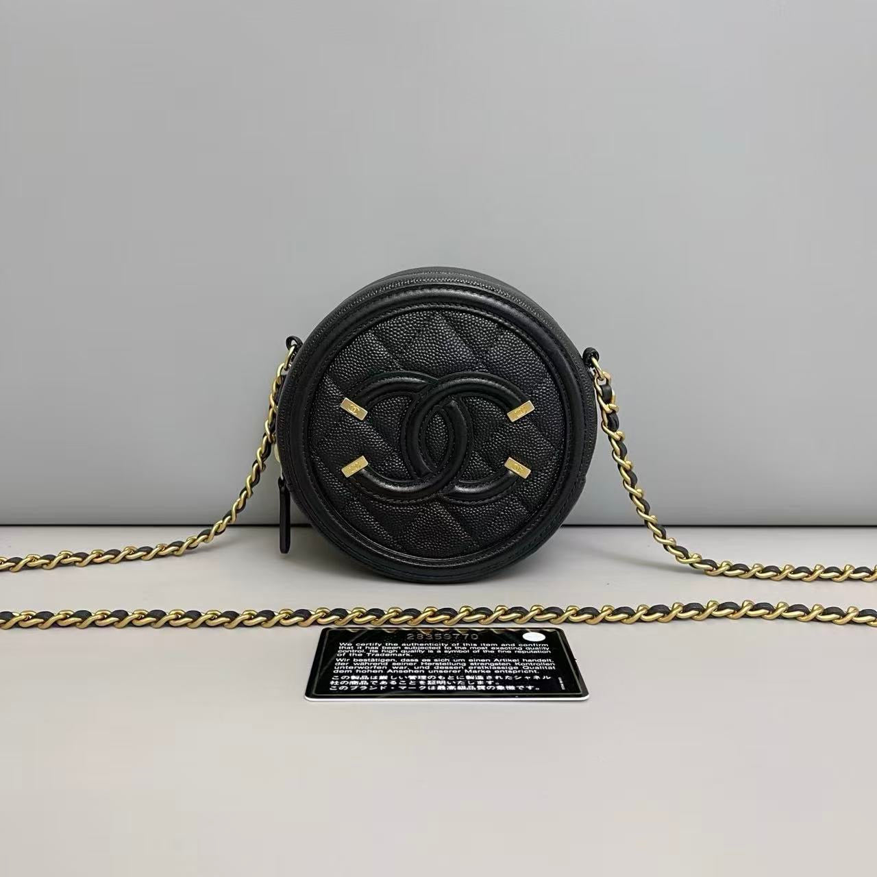 Chanel Mini Double-C Round Bag