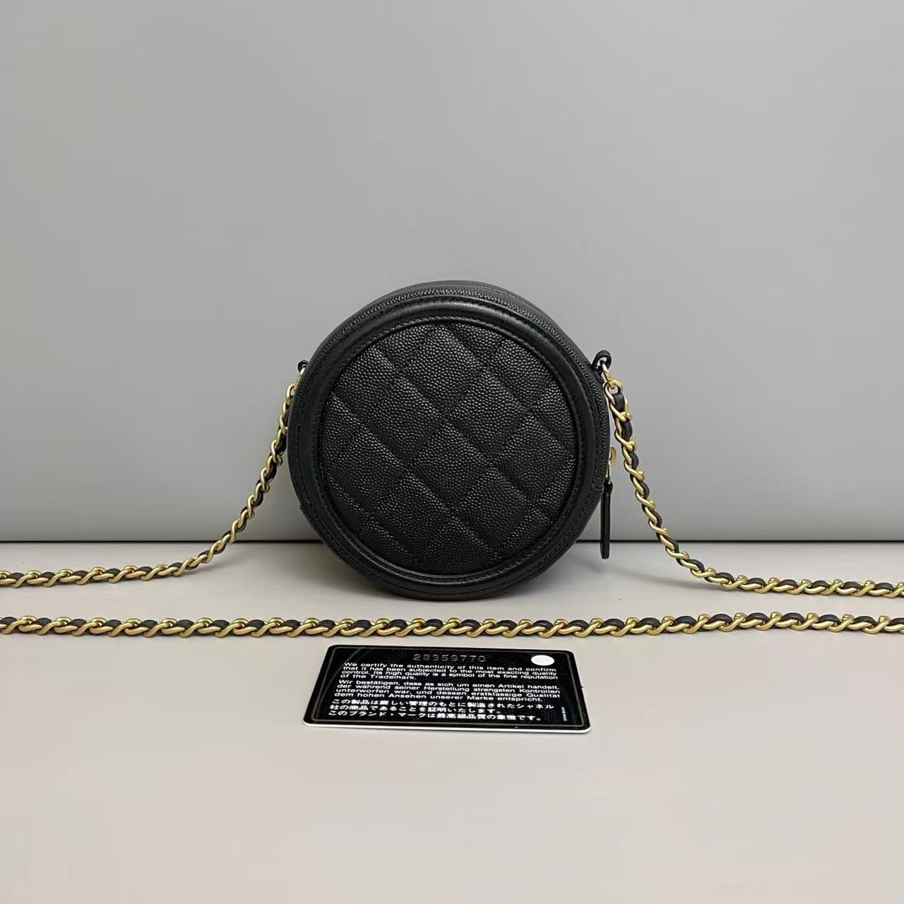 Chanel Mini Double-C Round Bag