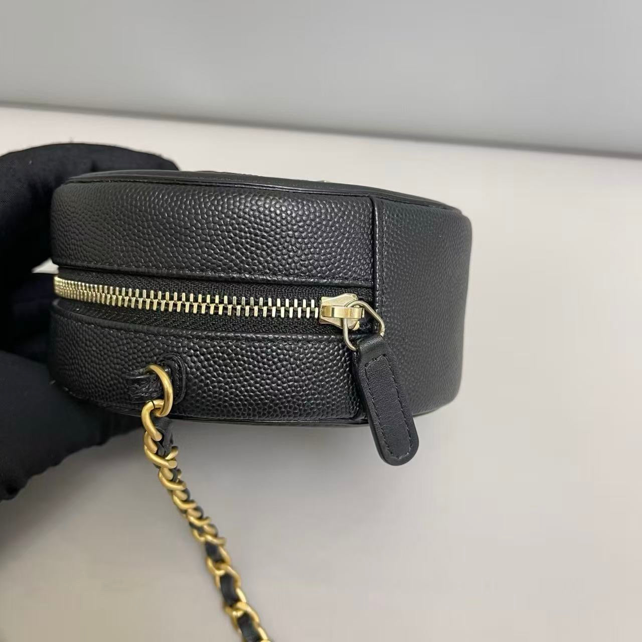 Chanel Mini Double-C Round Bag