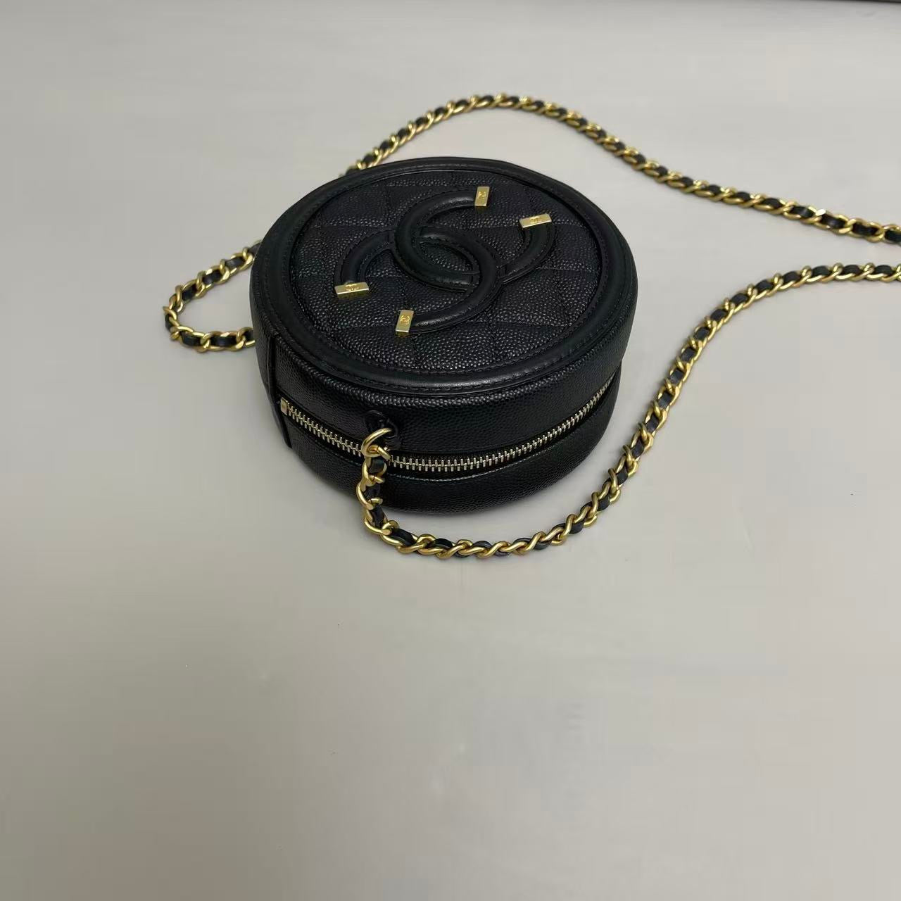 Chanel Mini Double-C Round Bag