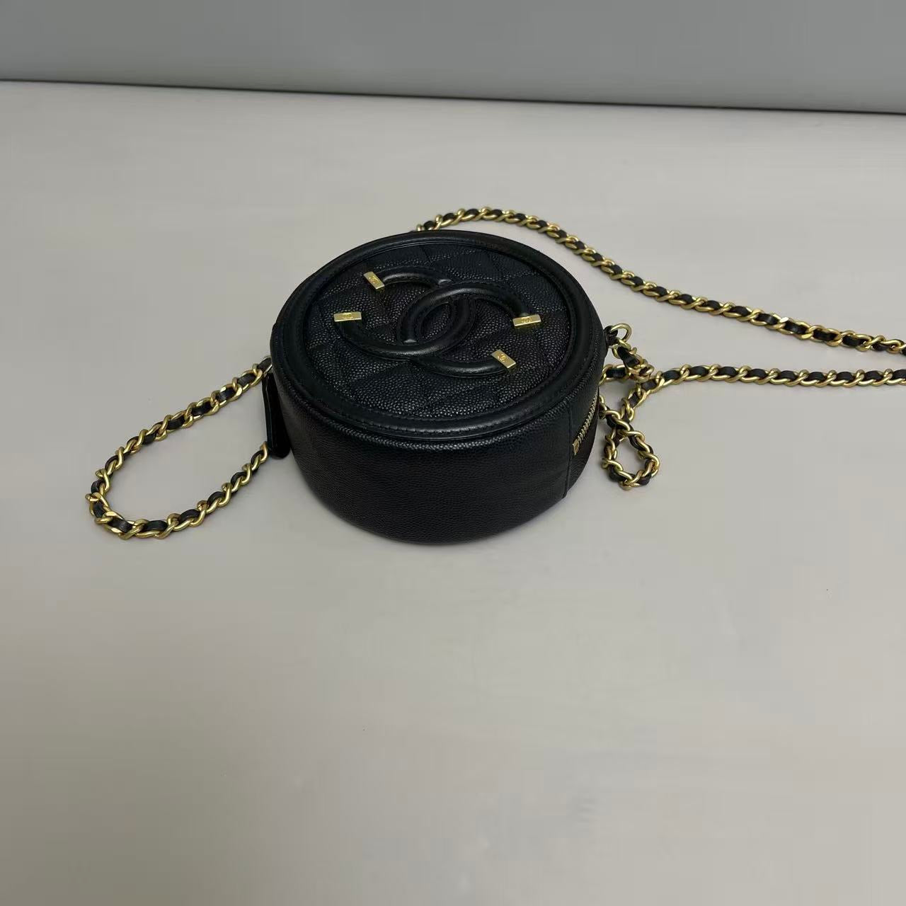 Chanel Mini Double-C Round Bag