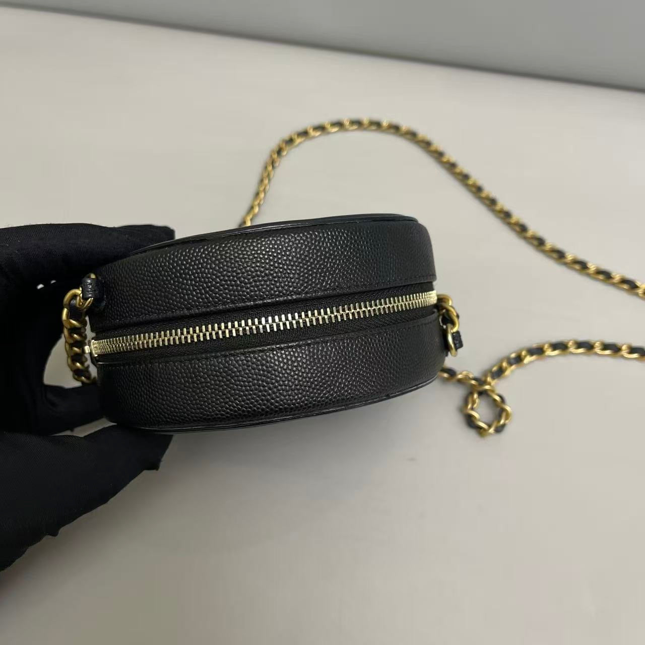 Chanel Mini Double-C Round Bag