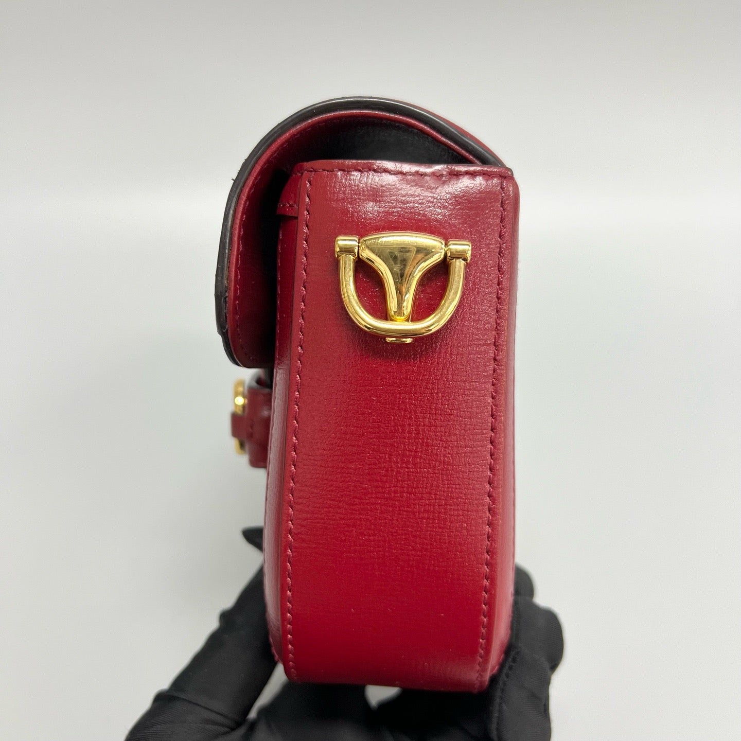 Gucci 1955 Mini Horsebit Saddle Bag
