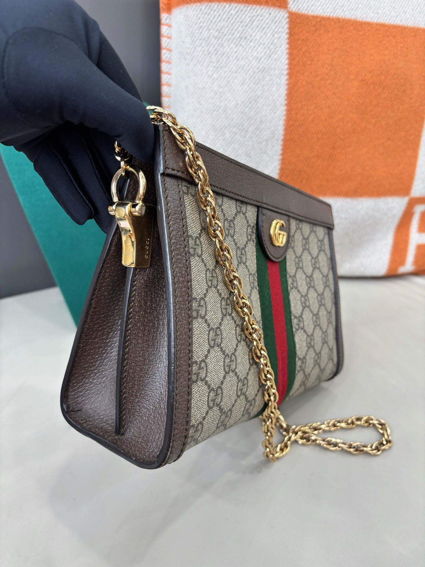 Gucci Ophidia Small Clip Bag