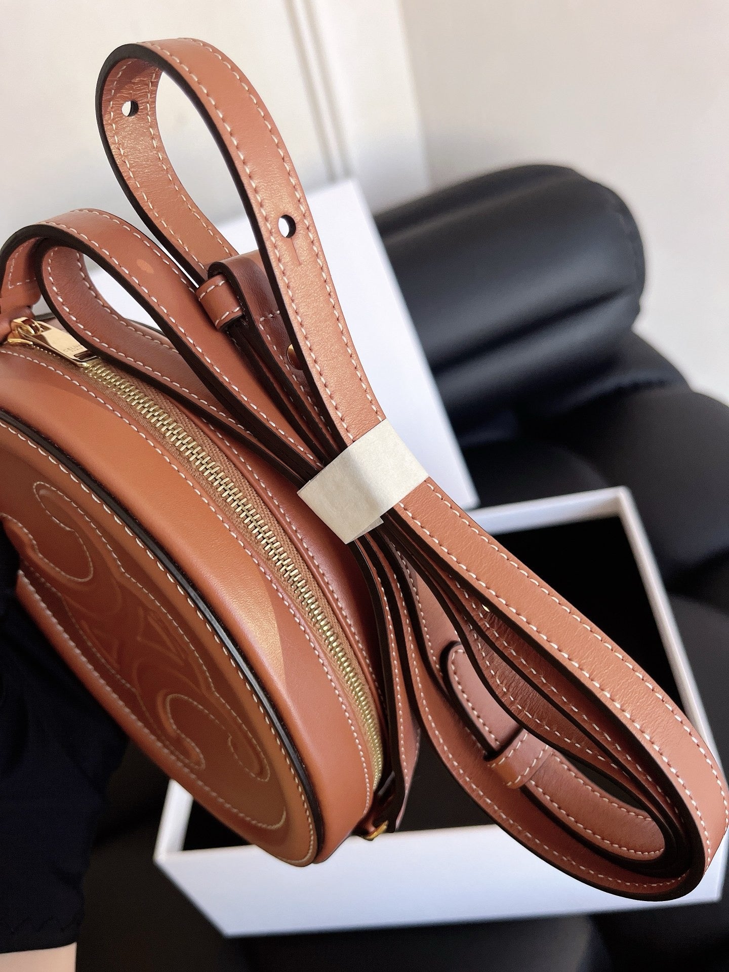 CELINE Cuir Triomphe Bag