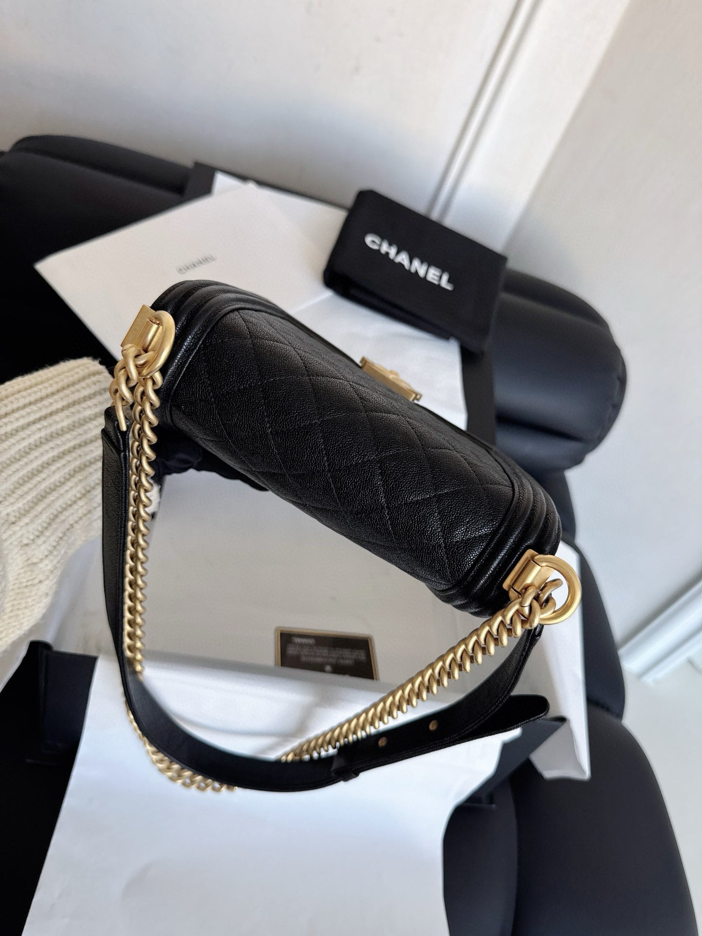 Chanel Le Boy Vertical Bag