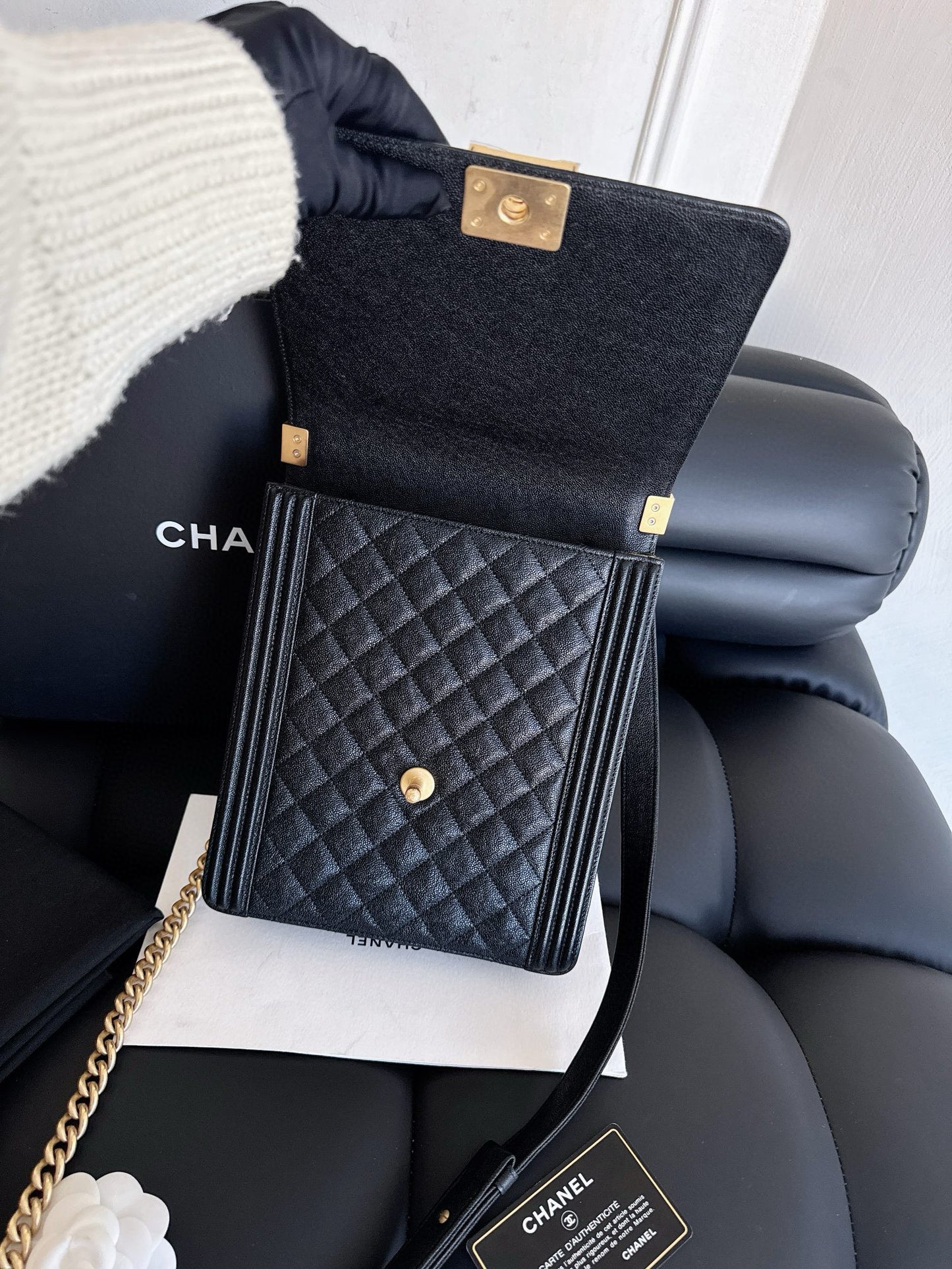 Chanel Le Boy Vertical Bag
