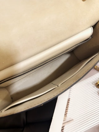 Dior J’adior Chain Bag — Cream White