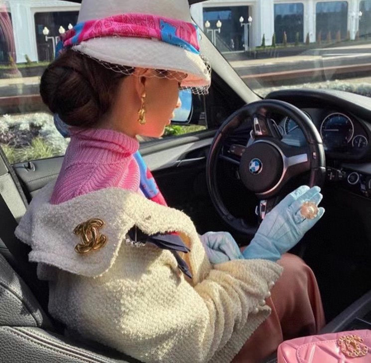 Chanel Bird Brooch – 24K Gold-Plated Quilted Design