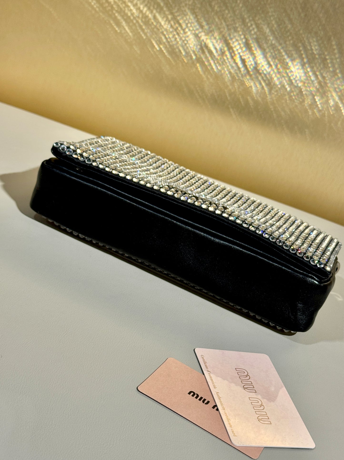 Miu Miu Starlight Crystal Shoulder Bag