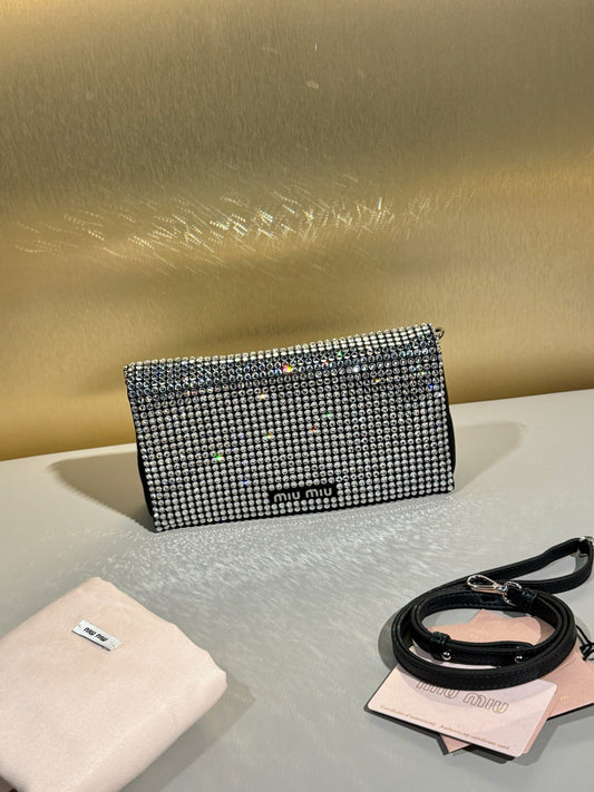 Miu Miu Starlight Crystal Shoulder Bag