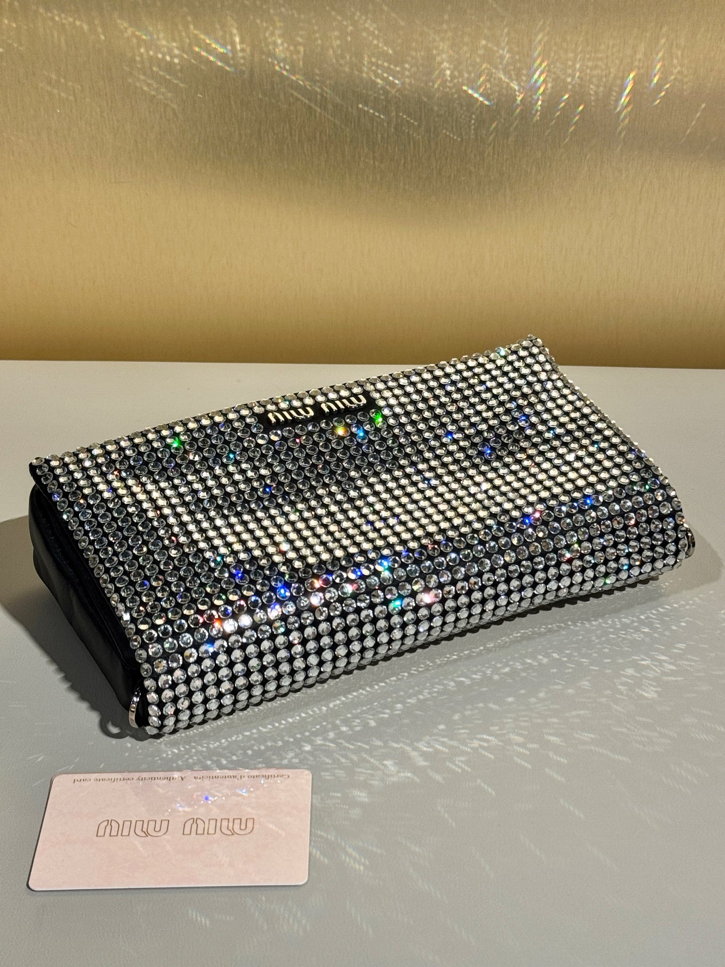 Miu Miu Starlight Crystal Shoulder Bag