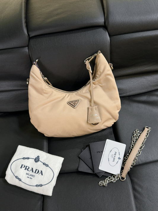 Prada Re-Edition 2006 Nylon Hobo Bag