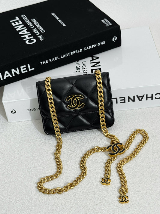 Chanel Mini WOC-Enamel Logo Clasp