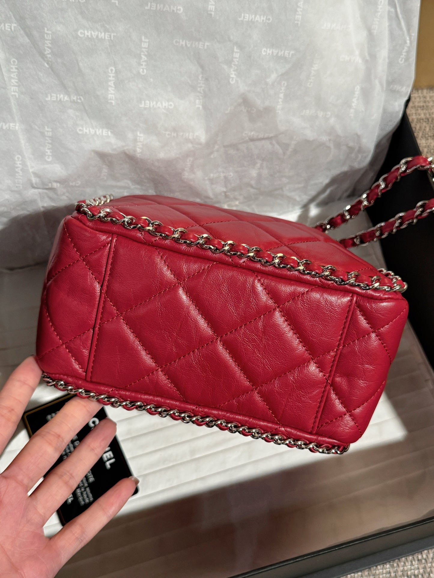 Chanel Drawstring Bucket Bag