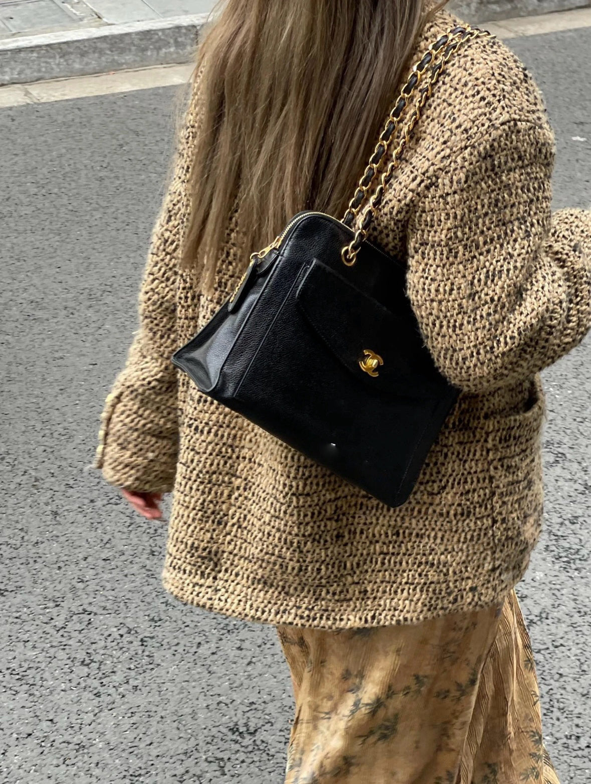 Chanel Vintage Kelly Document Bag
