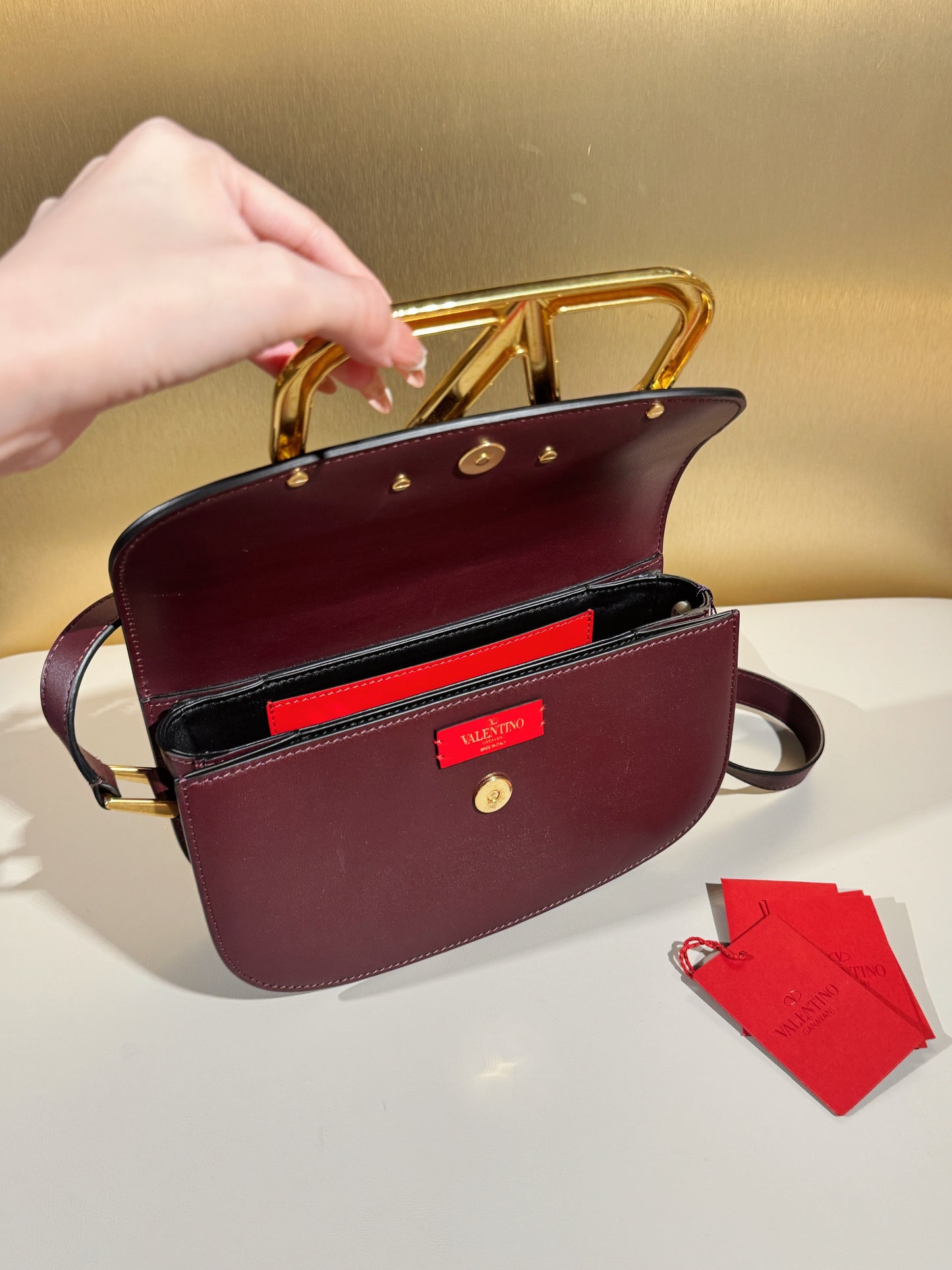 Valentino Supervee Shoulder Bag