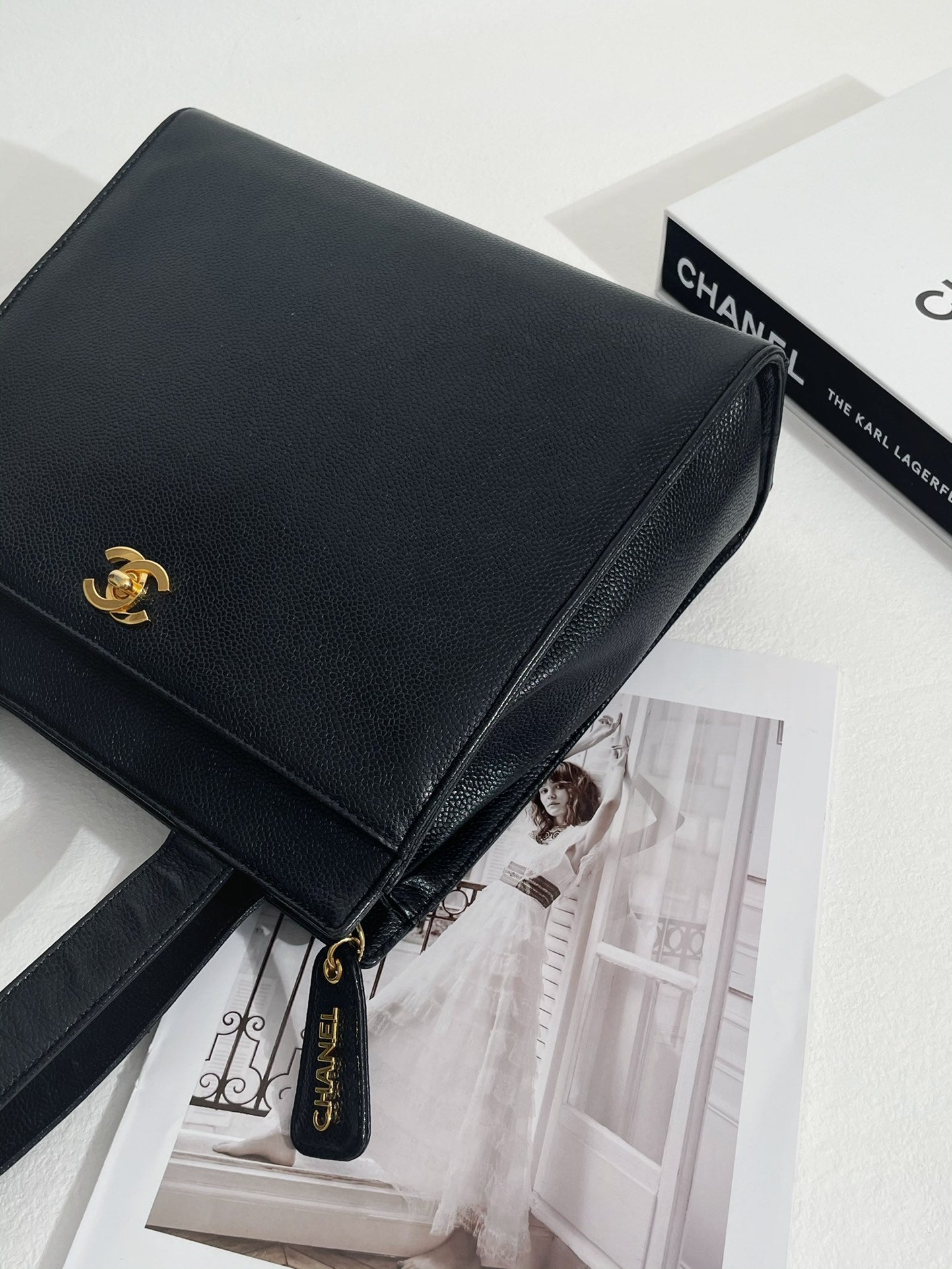 Chanel Vintage Kelly Shoulder Bag