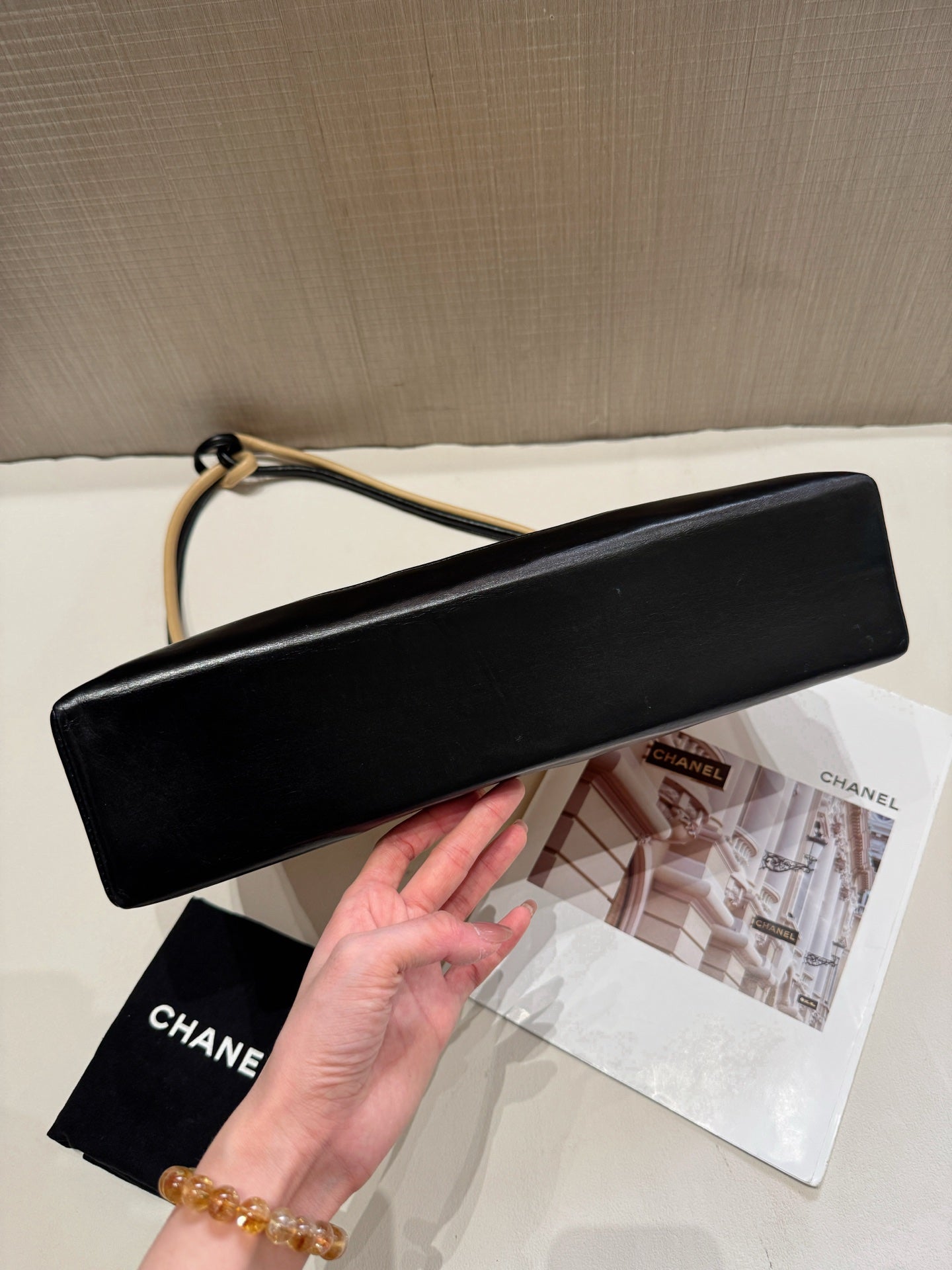 Chanel Horizontal 31 Bag – Beige & Black